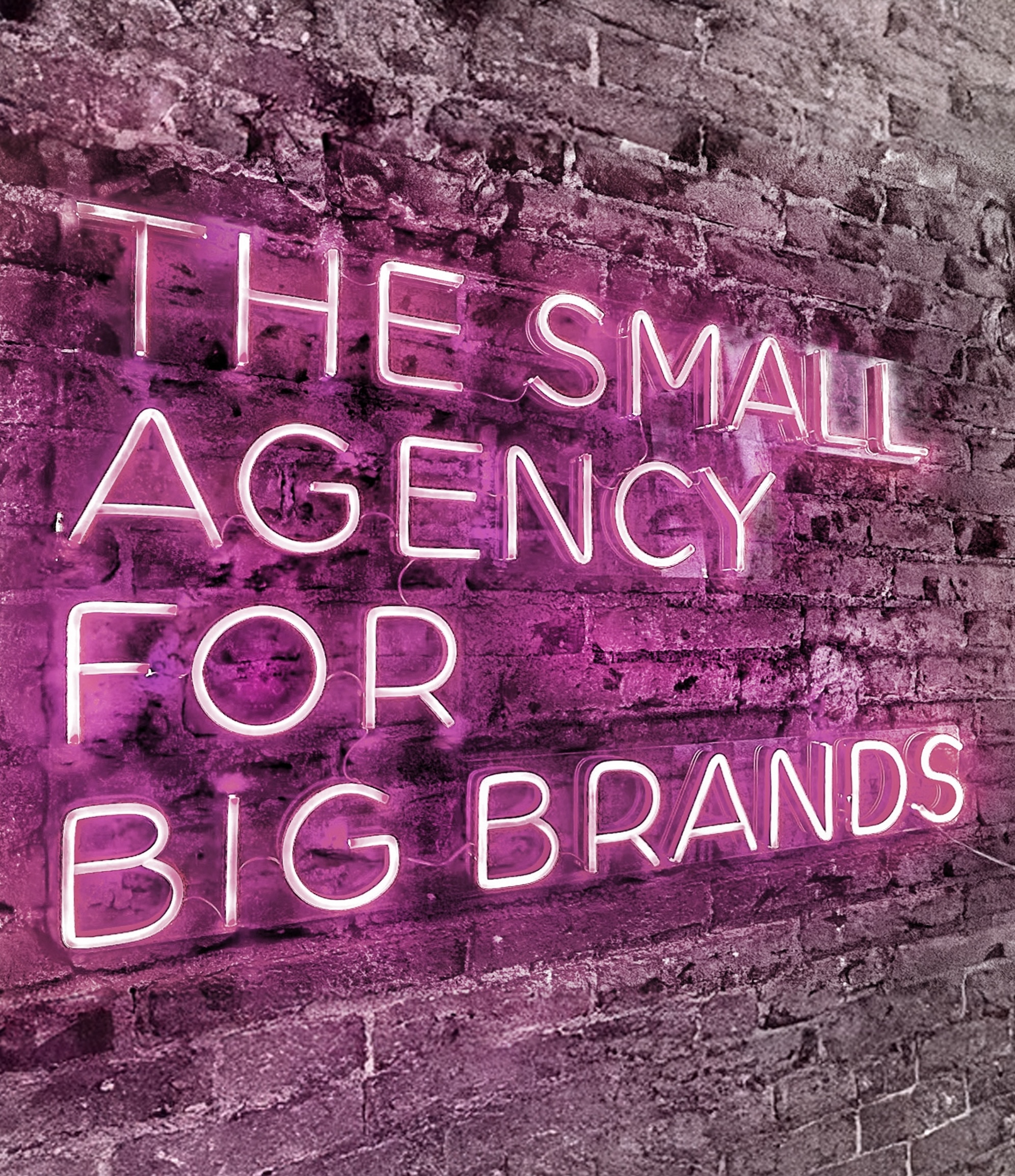 The small agency for big brands